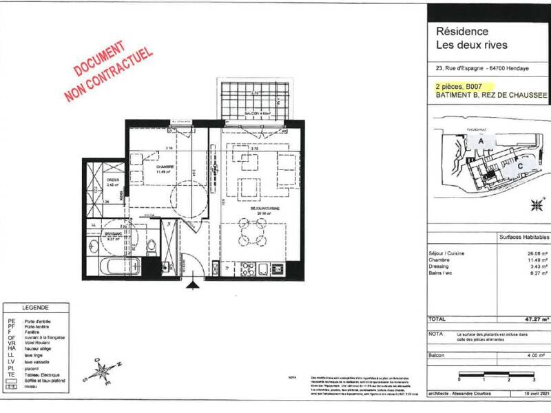 Maison à louer, 47m², HENDAYE
