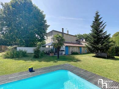 Maison à vendre 450 000 € 5 pièces 3 chambres 166 m² 856 m² de terrain Fargues Saint Hilaire 33370