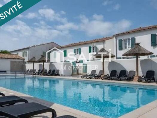 Appartement à vendre 178 000 € 2 pièces 1 chambre 36 m² RDC/2 Rivedoux-Plage 17940