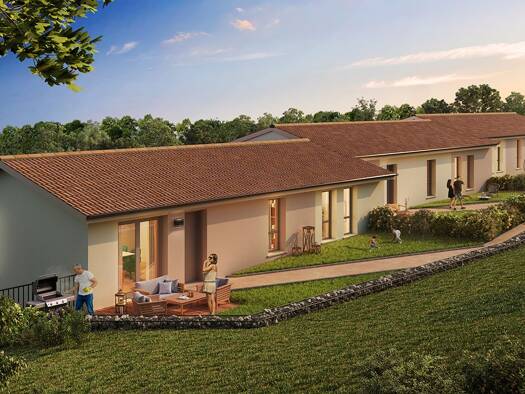 Appartement à vendre - neuf 242 000 € 4 pièces 3 chambres 91 m² Étage 1/1 Sud & Est Saint-Galmier 42330