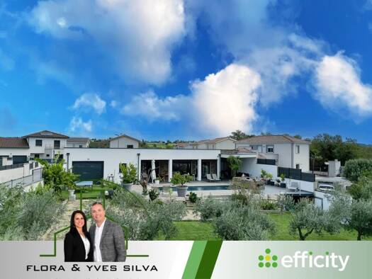 Maison à vendre 667 900 € 5 pièces 3 chambres 124 m² 1 254 m² de terrain Chasse-sur-Rhône 38670
