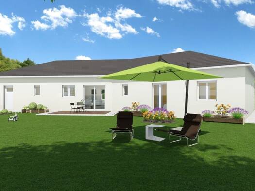 Terrain avec maison neuve à vendre 223 230 € 6 pièces 4 chambres 142 m² 1 094 m² de terrain Saint-Pierre-Roche 63210