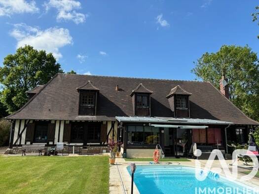 Maison à vendre 299 900 € 5 pièces 3 chambres 185 m² 2 085 m² de terrain Saint-Aubin-d'Écrosville 27110