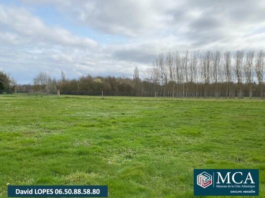 Terrain constructible à vendre 55 000 € 1 400 m² de terrain Blasimon 33540