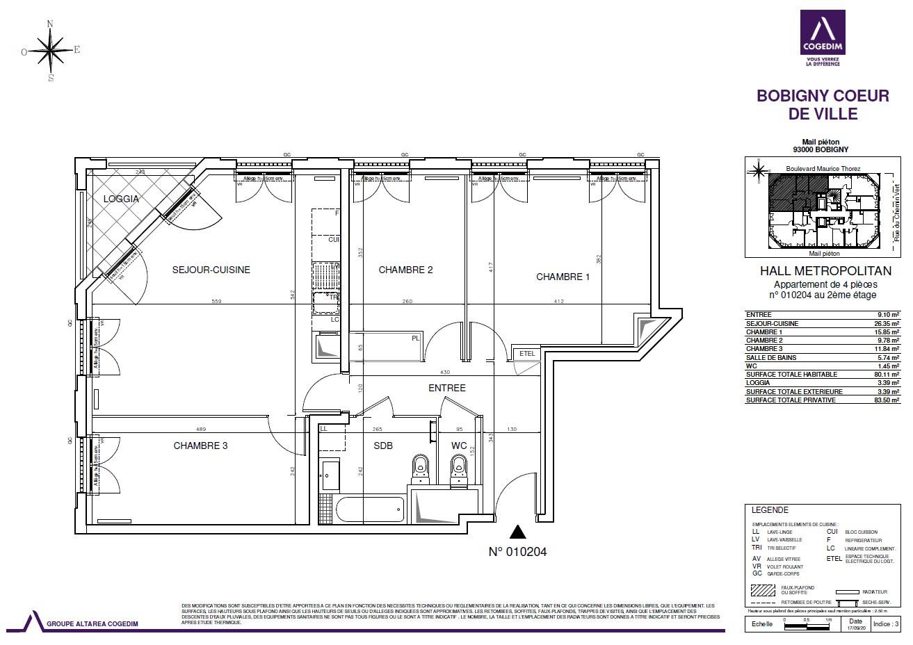 Maison à louer, 80m², BOBIGNY