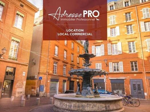 Local commercial à louer 1 750 € 120 m² de surface de vente Toulouse 31400