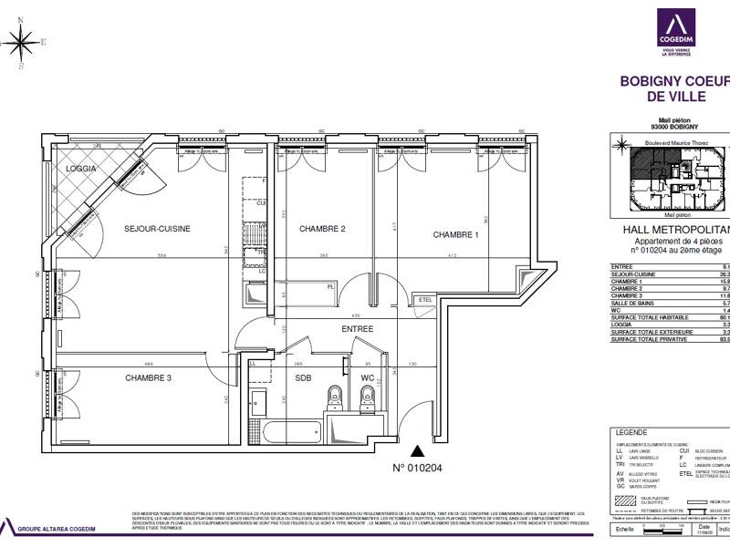 Maison à louer, 80m², BOBIGNY