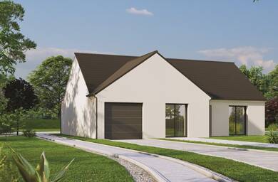 Maison de plain-pied à vendre 291 600 € 4 pièces 2 chambres 104 m² 400 m² de terrain Fay-de-Bretagne 44130