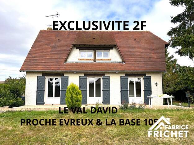Maison à vendre 294 000 € 5 pièces 3 chambres 117,2 m² 1 200 m² de terrain Évreux 27000