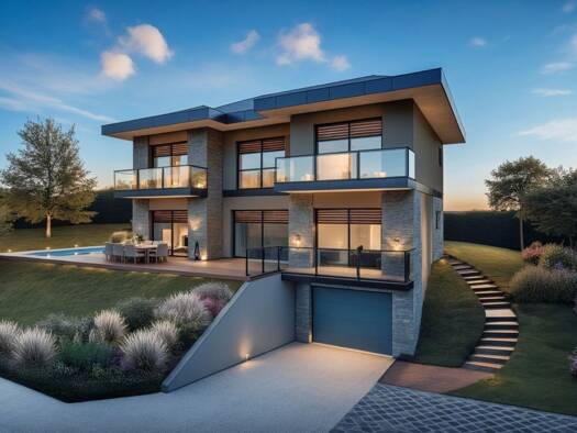 Terrain avec maison neuve à vendre 1 290 000 € 8 pièces 4 chambres 155 m² 730 m² de terrain Peripherie Poisy 74330