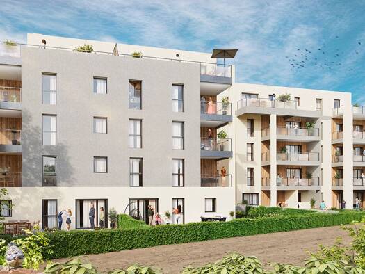 Appartement à vendre - neuf 260 500 € 3 pièces 82 m² RDC/4 dès le 31/03/2028 Bord de Loire Feurs 42110