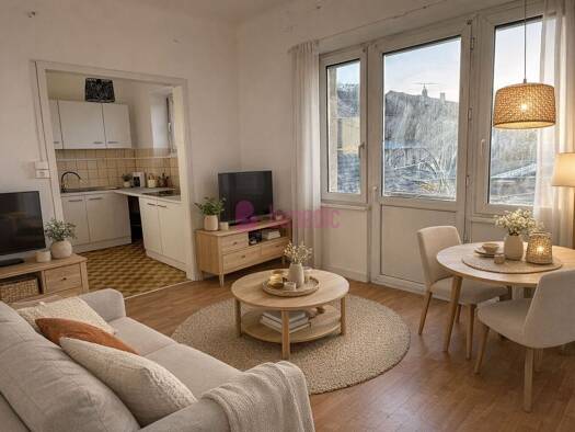 Appartement à vendre 59 000 € 3 pièces 2 chambres 70 m² Étage 2/3 Centre  Forbach 57600