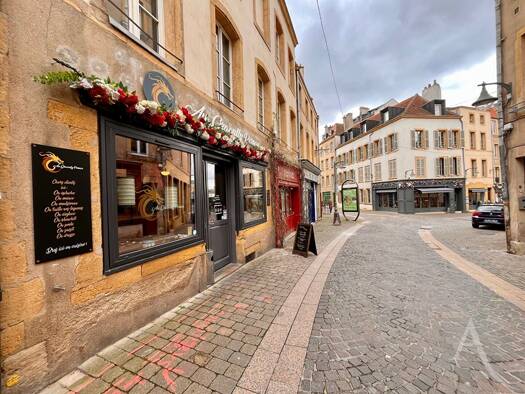 Restaurant à vendre Fonds de commerce 160 000 € 80 m² d'espace de restauration Centre-Ancienne Ville Metz 57000