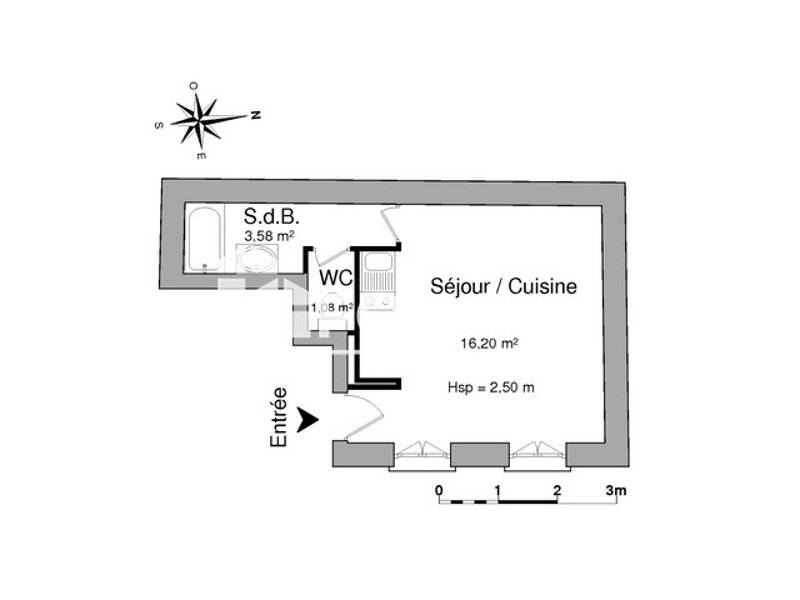 Maison à louer, 21m², ROUEN