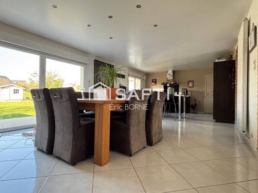 Maison à vendre 248 100 € 6 pièces 3 chambres 133 m² 811 m² de terrain Wizernes 62570