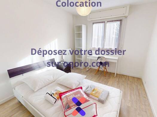 Colocation à louer 450 € 5 pièces 4 chambres 97,5 m² RDC Les Hauts de Chambéry-Mollard Chambéry 73000