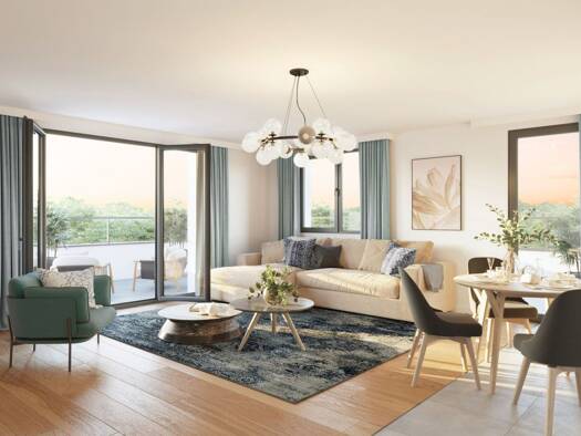 Appartement à vendre - Neuf 379 000 € 4 pièces 3 chambres 81 m² Étage 1/4 Sud La Roche-sur-Foron 74800