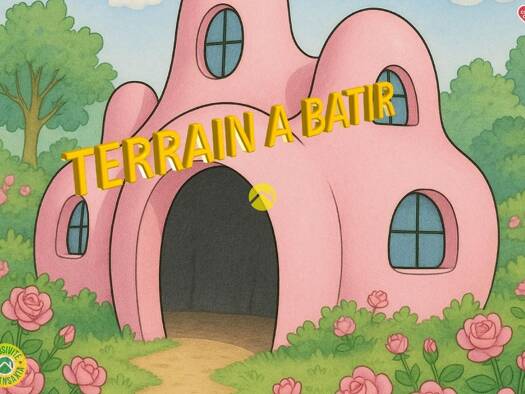 Terrain constructible viabilisé à vendre 35 000 € 848 m² de terrain Arçay 18340