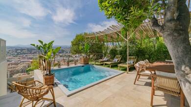 Villa à vendre 1 290 000 € 5 pièces 3 chambres 170 m² 420 m² de terrain Vinaigrier Nice 06300