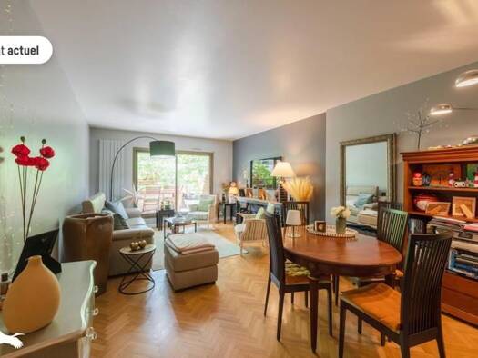 Appartement à vendre 1 085 280 € 4 pièces 3 chambres 92 m² Étage 2/8 Ile de la Jatte-Square Baudin Levallois-Perret 92300