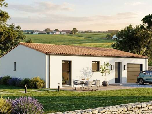 Terrain avec maison neuve à vendre 198 946 € 4 pièces 3 chambres 85 m² 328 m² de terrain Moutiers-les-Mauxfaits 85540