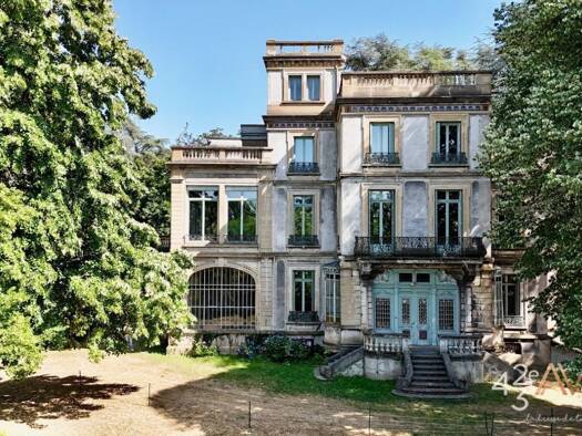 Château à vendre 680 000 € 20 pièces 8 chambres 570 m² 37 377 m² de terrain Sud Est Le Chambon-Feugerolles 42500