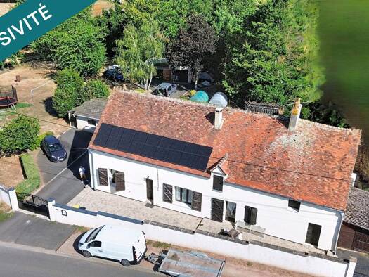 Maison de plain-pied à vendre 189 900 € 4 pièces 3 chambres 115 m² 2 283 m² de terrain Thizay 36100