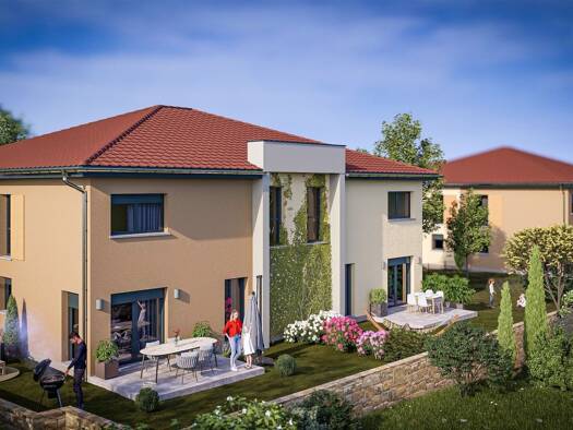 Duplex à vendre - Neuf 280 900 € 4 pièces 3 chambres 82 m² RDC Le Village-Côteaux de Chasse Sud L Isle d Abeau 38080
