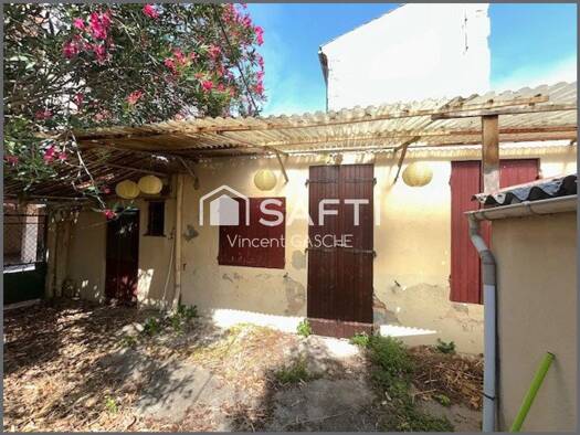 Maison à vendre 56 000 € 2 pièces 1 chambre 40 m² 84 m² de terrain École primaire Scaliger-École maternelle Scaliger Agen 47000