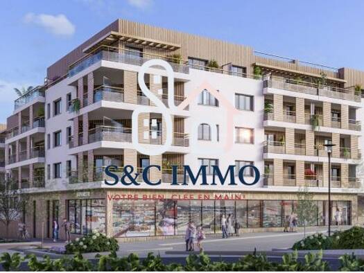 Appartement à vendre 270 000 € 2 pièces 1 chambre 66,2 m² 1er étage Noisiel 77186