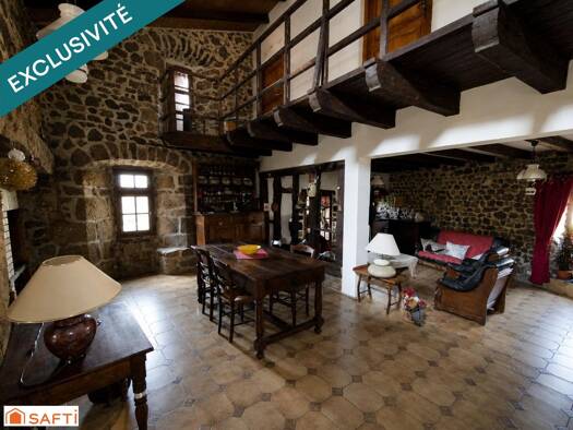Maison à vendre 248 000 € 5 pièces 4 chambres 143 m² 2 815 m² de terrain Accons 07160