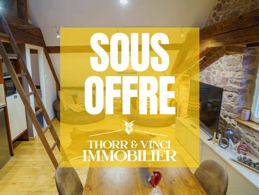 Appartement à vendre 129 375 € 2 pièces 2 chambres 58 m² RDC Riquewihr 68340