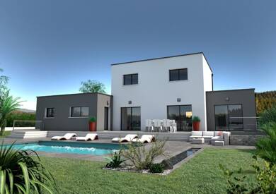 Terrain avec maison neuve à vendre 405 480 € Autignac 34480