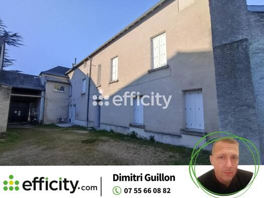 Appartement à vendre 64 000 € 2 pièces 1 chambre 43 m² Étage 2/2 Centre Sud Châtellerault 86100