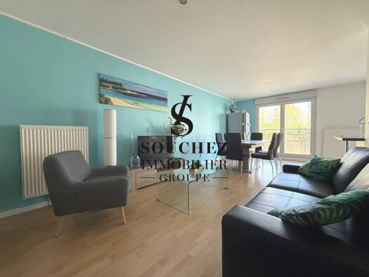 Appartement à vendre 223 000 € 3 pièces 2 chambres 72 m² Étage 2/2 Arras 62000