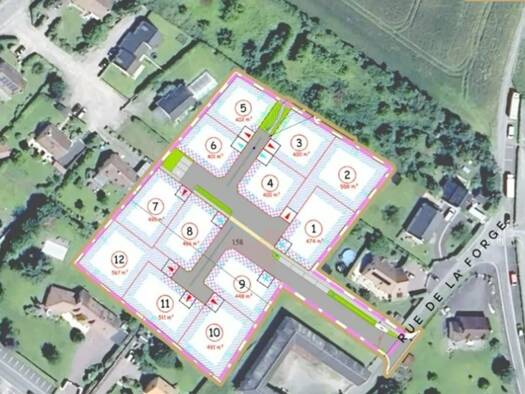Terrain constructible à vendre 49 000 € 400 m² de terrain Barbery 14220