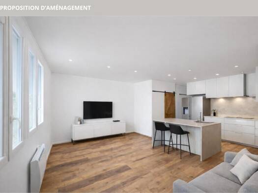 Appartement à vendre 299 000 € 4 pièces 2 chambres 60 m² RDC/2 Jules Ferry Arcueil 94110