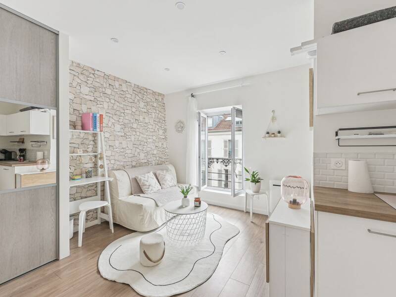 Maison à louer, 18m², PARIS 18E