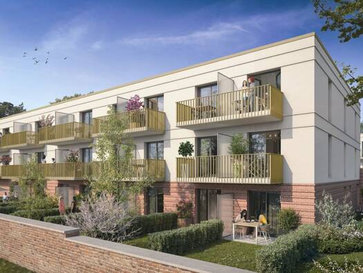 Appartement à vendre - neuf 99 000 € 1 pièce 19,7 m² Étage 1/2 dès le 01/07/2027 Sud Anzin 59410