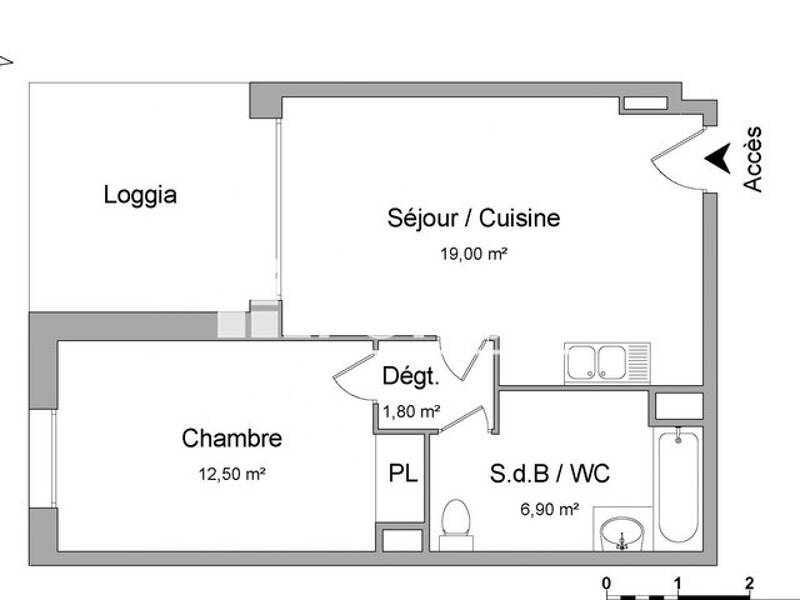 Maison à louer, 40m², GRENOBLE