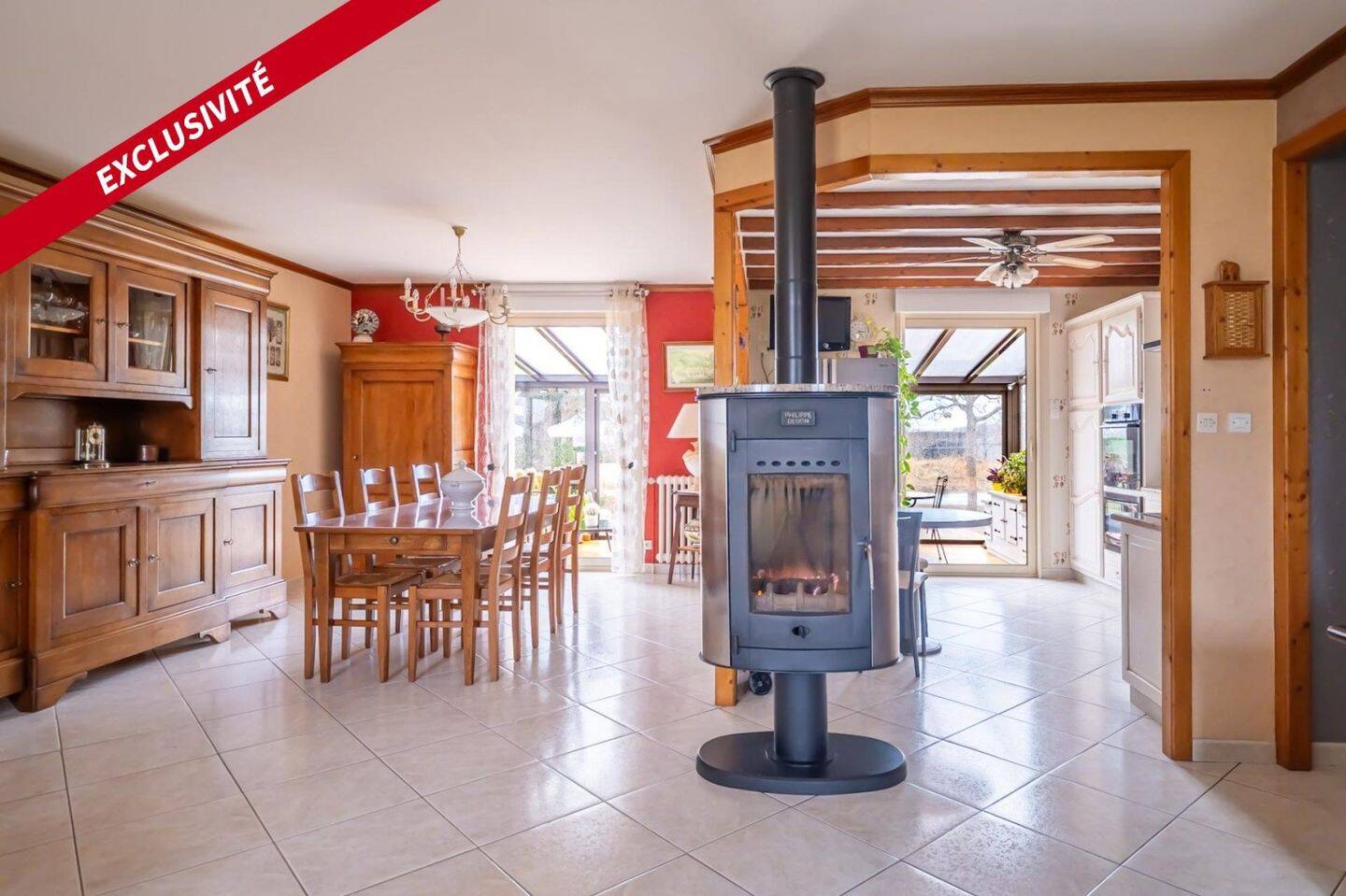 Maison à vendre, 130m², SAVIGNE L'EVEQUE