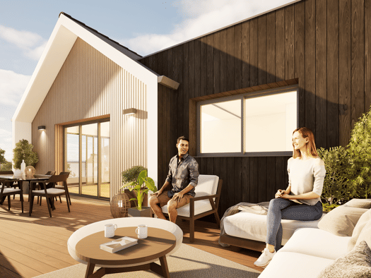 Appartement à vendre - neuf 430 000 € 3 pièces 2 chambres 62,6 m² dès le 30/06/2028 Kerguelen-Quehello Congard-Maison Rou Larmor-Plage 56260