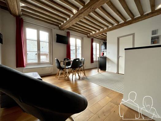 Appartement à vendre 128 400 € 1 pièce 28 m² Étage 3/4 Secteur Sauvegarde Honfleur 14600