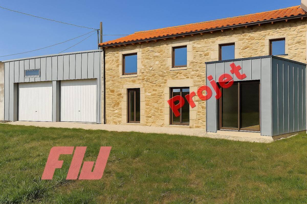 Maison à vendre, 115m², SAINT LUMINE DE COUTAIS