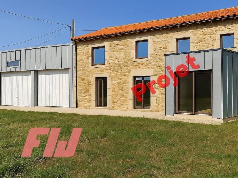 Maison à vendre, 115m², SAINT LUMINE DE COUTAIS