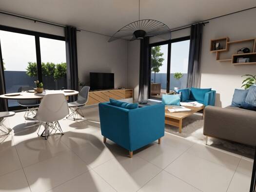 Appartement à vendre - neuf 205 000 € 2 pièces 1 chambre 40 m² Pont-de-Chéruy 38230