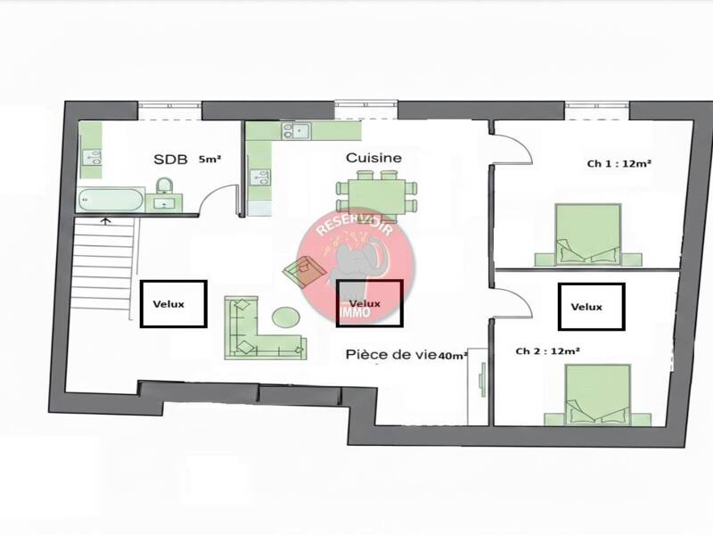 Maison à vendre, 75m², CHALON SUR SAONE