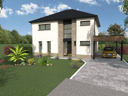 Terrain avec maison neuve à vendre 275 000 € 7 pièces 5 chambres 120 m² 560 m² de terrain Nord Sains-en-Gohelle 62114