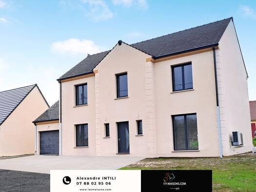 Terrain avec maison neuve à vendre 469 000 € 5 pièces 3 chambres 117,1 m² 935 m² de terrain Village Bouffémont 95570