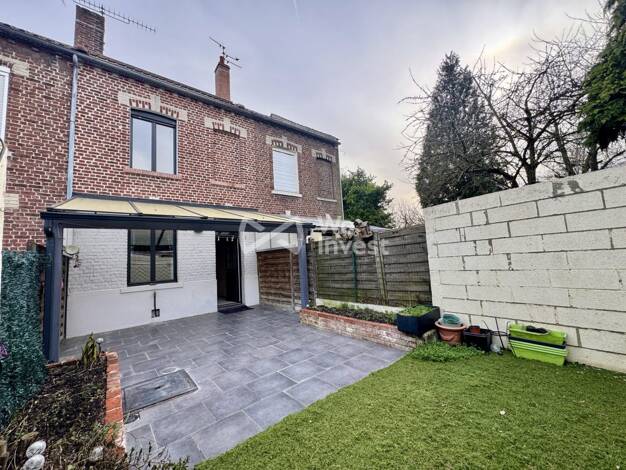 Maison à vendre 164 000 € 4 pièces 3 chambres 101 m² 132 m² de terrain Epinoy-Vieux Chateau Carvin 62220
